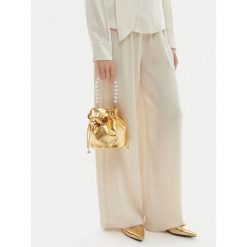 Torebka GINO ROSSI. Żółte torebki klasyczne damskie Gino Rossi, bez dodatków. Za 299.99 zł.