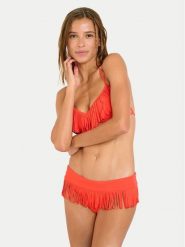 Banana Moon Góra od bikini Cowo Fringes LSE62 Pomarańczowy. Brązowe bikini Banana Moon, bez wzorów, z syntetyku. Za 239.99 zł.