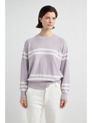 Josephine & Co Sweter "Joe" w kolorze fioletowym rozmiar: XS. Różowe swetry klasyczne damskie Josephine & Co, xs, bez kołnierzyka. Za 165.99 zł.