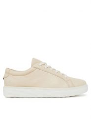 ECCO Sneakersy Soft 60 21920301378 Écru. Obuwie sportowe damskie ECCO, ze skóry, bez zapięcia. Za 509.99 zł.