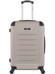 BlueStar Walizka "Opera" w kolorze beżowym - 41 x 65 x 26 cm rozmiar: onesize. Brązowe walizki Bluestar, bez wzorów, z materiału. Za 173.99 zł.