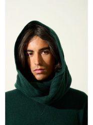 AUTHENTIC CASHMERE Kaszmirowy szal-koło "Tommy" w kolorze ciemnozielonym - 65 x 40 cm rozmiar: onesize. Zielone szaliki damskie AUTHENTIC CASHMERE, bez wzorów, z kaszmiru. Za 287.16 zł.