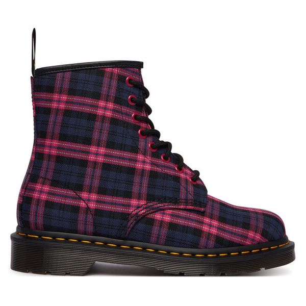 Trapery Dr. Martens. Fioletowe trapery damskie Dr Martens, bez zapięcia. Za 719.99 zł.