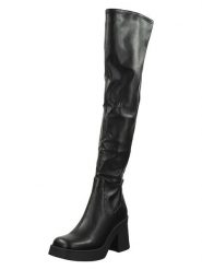Steve Madden Kozaki w kolorze czarnym rozmiar: 41. Czarne kozaki damskie Steve Madden, na zimę, bez obcasa, bez zapięcia. Za 355.78 zł.