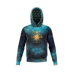 Bluza kangurka sportowa z kapturem unisex wygodna ART MANDALA. Niebieskie bluzy damskie JUST HERO, l, bez wzorów, z dzianiny, z kapturem. Za 179.00 zł.