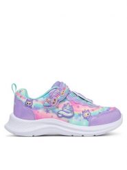 Skechers Sneakersy Jumpsters - Cutie Critters 302363L/LVMT Fioletowy. Fioletowe buty sportowe dziewczęce Skechers, z materiału, bez zapięcia. Za 249.99 zł.
