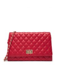 Badura Torebka TYL00500 Czerwony. Czerwone torebki wieczorowe damskie Badura, bez wzorów, z materiału, bez dodatków. Za 129.99 zł.