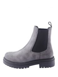 D.Moro Skórzane sztyblety w kolorze szarym rozmiar: 37. Szare botki damskie D.Moro, z materiału. Za 313.45 zł.