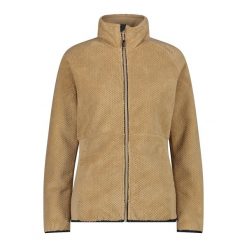 Kurtka damska CMP High Loft. Brązowe kurtki damskie CMP, bez wzorów, bez kaptura. Za 340.00 zł.