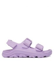 Birkenstock Sandały Mogami As 1031282 S Fioletowy. Fioletowe sandały dziewczęce Birkenstock, ze skóry, bez obcasa, bez zapięcia. Za 289.99 zł.