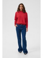 CULTURE Sweter w kolorze czerwonym rozmiar: XL. Czerwone swetry klasyczne damskie Culture, xl, bez kołnierzyka. Za 119.95 zł.