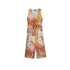 Strój kąpielowy dla kobiet Desigual Nasau. Kombinezony damskie Desigual, na lato, s, bez wzorów, z materiału, bez kołnierzyka, bez ramiączek. Za 495.85 zł.