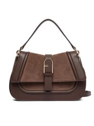 Furla Torebka WB01822 BX2567 CN 4286S 1007 Brązowy. Brązowe torebki klasyczne damskie Furla, ze skóry, bez dodatków. Za 2,139.00 zł.