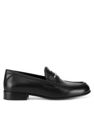 Gino Rossi Mokasyny ELYSE-130 Czarny. Czarne mokasyny damskie Gino Rossi, ze skóry, bez obcasa. Za 263.99 zł.