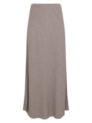 MOSS COPENHAGEN Spódnica "Viana" w kolorze szarobrązowym rozmiar: XS. Brązowe spódnice damskie Moss Copenhagen, xs, bez wzorów, maxi. Za 140.20 zł.