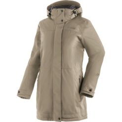Płaszcz damski Maier Sports Lisa 2.1. Brązowe płaszcze damskie Maier Sports, na jesień, bez wzorów, z materiału, bez kaptura. Za 1,179.70 zł.