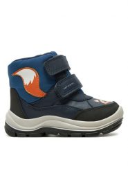 Geox Śniegowce B Flanfil Boy B Abx B463VB 054FU CF44K S Granatowy. Niebieskie buty zimowe chłopięce Geox, ze skóry, bez zapięcia. Za 319.99 zł.