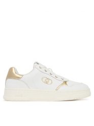 Liu Jo Sneakersy Me 03 BF5021 PX331 Biały. Białe obuwie sportowe damskie Liu Jo, ze skóry, bez zapięcia. Za 469.99 zł.
