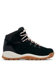 Columbia Trekkingi Newton Ridge Plus Waterproof Amped 1718821 Czarny. Czarne obuwie trekkingowe damskie Columbia, ze skóry, bez zapięcia. Za 342.99 zł.