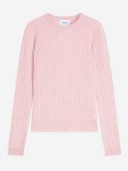 Perfect Cashmere aszmirowy sweter "Kylie" w kolorze jasnobrązowym rozmiar: L. Różowe swetry klasyczne damskie Perfect Cashmere, l, z kaszmiru, bez kołnierzyka. Za 347.99 zł.
