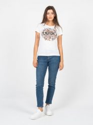 Liu Jo Jeansy "Cute" | UF2034 D4391 | Kobieta | Niebieski. Niebieskie jeansy damskie Liu Jo, z podwyższonym stanem. W wyprzedaży za 379.00 zł.
