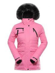Alpine Pro Kurtka zimowa "Werda" w kolorze różowym rozmiar: L. Różowe kurtki damskie Alpine Pro, na zimę, l, bez wzorów, z puchu, bez kaptura. Za 428.07 zł.