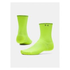 Skarpety Under Armour Velociti Lite Crew. Żółte skarpetki damskie Under Armour, bez wzorów. Za 79.99 zł.