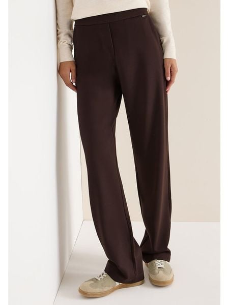 Cecil Spodnie w kolorze brązowym rozmiar: XL/L32. Brązowe spodnie materiałowe damskie Cecil, bez wzorów, z materiału. Za 156.98 zł.