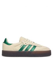 Adidas Sneakersy Sambae IH4043 Écru. Obuwie sportowe damskie Adidas, ze skóry, bez zapięcia. Za 479.99 zł.