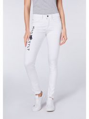 Polo Sylt Dżinsy - Comfort fit - w kolorze białym rozmiar: W28. Białe jeansy damskie Polo Sylt. Za 122.96 zł.