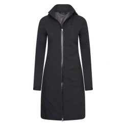 Parka dla kobiet Euro-Star Sandi. Czarne parki damskie EURO-STAR, bez kaptura. W wyprzedaży za 561.00 zł.