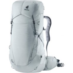Plecak trekkingowy damski Deuter Aircontact Ultra 45 + 5 SL - tin/shale. Szare plecaki Deuter, bez wzorów. Za 1,101.49 zł.