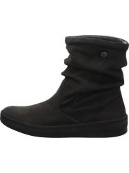 Think! Skórzane botki w kolorze czarnym rozmiar: 37. Czarne botki damskie Think!, bez obcasa, bez zapięcia. Za 343.41 zł.