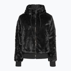 Kurtka futrzana damska CMP Fix Hood. Brązowe kurtki damskie CMP, na zimę, xs, bez wzorów, z futra, bez kaptura. Za 269.99 zł.