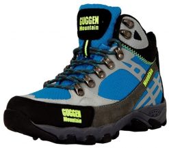 Damskie buty turystyczne outdoorowe. Niebieskie obuwie trekkingowe damskie GUGGEN MOUNTAIN, z materiału, bez zapięcia. Za 249.48 zł.
