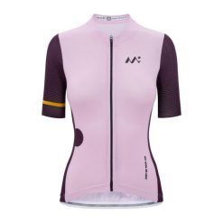 Koszulka rowerowa dla kobiet Quest Maja Pink Flow. Różowe koszulki damskie Quest, l, bez wzorów, bez kołnierzyka, bez ramiączek. Za 299.99 zł.