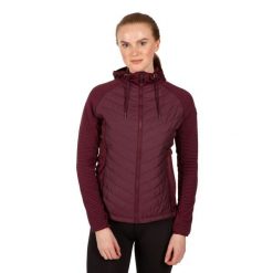 Bluza Sportowa Z Kapturem Damska Grace. Fioletowe bluzy damskie Trespass, m, z aplikacjami, z elastanu, z kapturem. Za 176.99 zł.