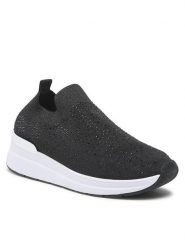 Clara Barson Sneakersy WS062-14 Czarny. Czarne obuwie sportowe damskie Clara Barson, z materiału, bez zapięcia. Za 69.99 zł.