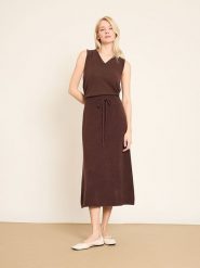 BGN Spódnica dzianinowa w kolorze brązowym rozmiar: 36. Brązowe spódnice damskie BGN, na co dzień, bez wzorów, z dzianiny, maxi. Za 217.99 zł.