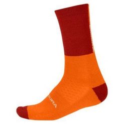 Skarpety damskie Endura Baa Baa Merino Winter W harvest. Brązowe skarpetki damskie ENDURA, bez wzorów, z wełny. Za 69.99 zł.