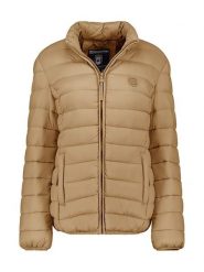 Canadian Peak Kurtka pikowana "Akitaleak" w kolorze jasnobrązowym rozmiar: S. Brązowe kurtki damskie Canadian Peak, s, bez wzorów, bez kaptura. Za 170.07 zł.