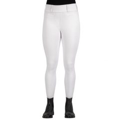 Damskie legginsy jeździeckie z pełną przyczepnością Euro-Star Enforce. Niebieskie legginsy damskie EURO-STAR, l, bez wzorów, z materiału. Za 538.00 zł.