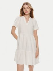 ONLY Sukienka letnia Tiri-Caro 15310970 Biały Regular Fit. Białe sukienki damskie Only, bez wzorów, z wiskozy, bez ramiączek. Za 119.99 zł.