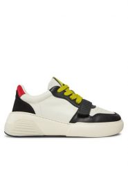 LOVE MOSCHINO Sneakersy JA15395G1IIAB10A Écru. Obuwie sportowe damskie Love Moschino, ze skóry, bez zapięcia. Za 1,079.00 zł.