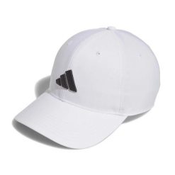 Damska czapka z daszkiem adidas Tour Badge. Białe czapki z daszkiem damskie Adidas, bez wzorów, z poliesteru. Za 146.50 zł.