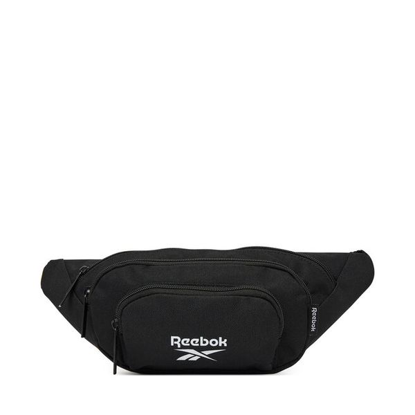 Nerka Reebok. Czarne nerki i saszetki damskie Reebok, bez wzorów. Za 69.99 zł.