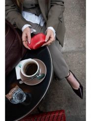 Victor & Hugo Paris Skórzana kopertówka "Wendy" w kolorze czerwonym - 12 x 7 x 3 cm rozmiar: onesize. Czerwone torebki wieczorowe damskie Victor & Hugo Paris, bez wzorów, z materiału, bez dodatków. Za 69.99 zł.