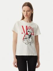 Rinascimento T-Shirt CFC0129301003 Biały Regular Fit. Białe t-shirty damskie Rinascimento, m, bez wzorów, z bawełny, bez kołnierzyka. Za 259.99 zł.