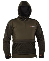 Softshell Bluza wędkarska z kapturem. Zielone bluzy damskie TANDEM BAITS, l, bez wzorów, z materiału, z kapturem. Za 260.69 zł.