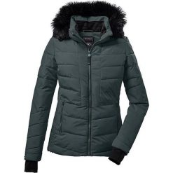 Kurtka narciarska damska Killtec Ksw 210. Zielone kurtki sportowe damskie Killtec, na zimę, l, bez wzorów, bez kaptura. W wyprzedaży za 419.00 zł.